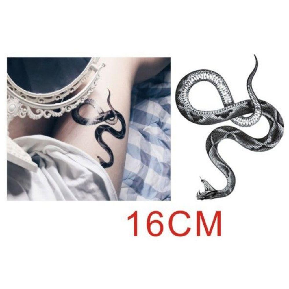 Buy Big Black Longlasting Waterproof Body Art Snake Pattern Temporary Tattoo Sticker Arm Leg Tattoo At Affordable Prices — Free Shipping, Real Reviews With Photos — Joom 1000_x_1000_jpg