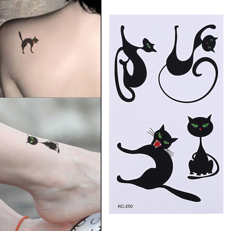 Horror Cat Impermeabile Braccio Tatuaggio Temporaneo Adesivi Body Art Tatoos Rimovibili Acquista In Modo Economico — Spedizione Gratuita, Recensioni Reali Con Foto — Joom 800_x_800_jpg