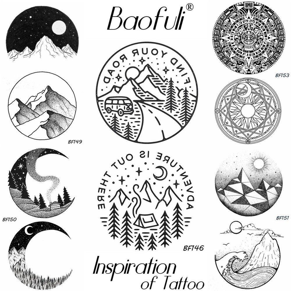 1Pc Montagna Tatuaggio Temporaneo Body Art Nero Geometrico Falso Tatuaggio Luna Auto Galassia Donne Uomini Acquista In Modo Economico — Spedizione Gratuita, Recensioni Reali Con Foto — Joom 1000_x_1000_jpg