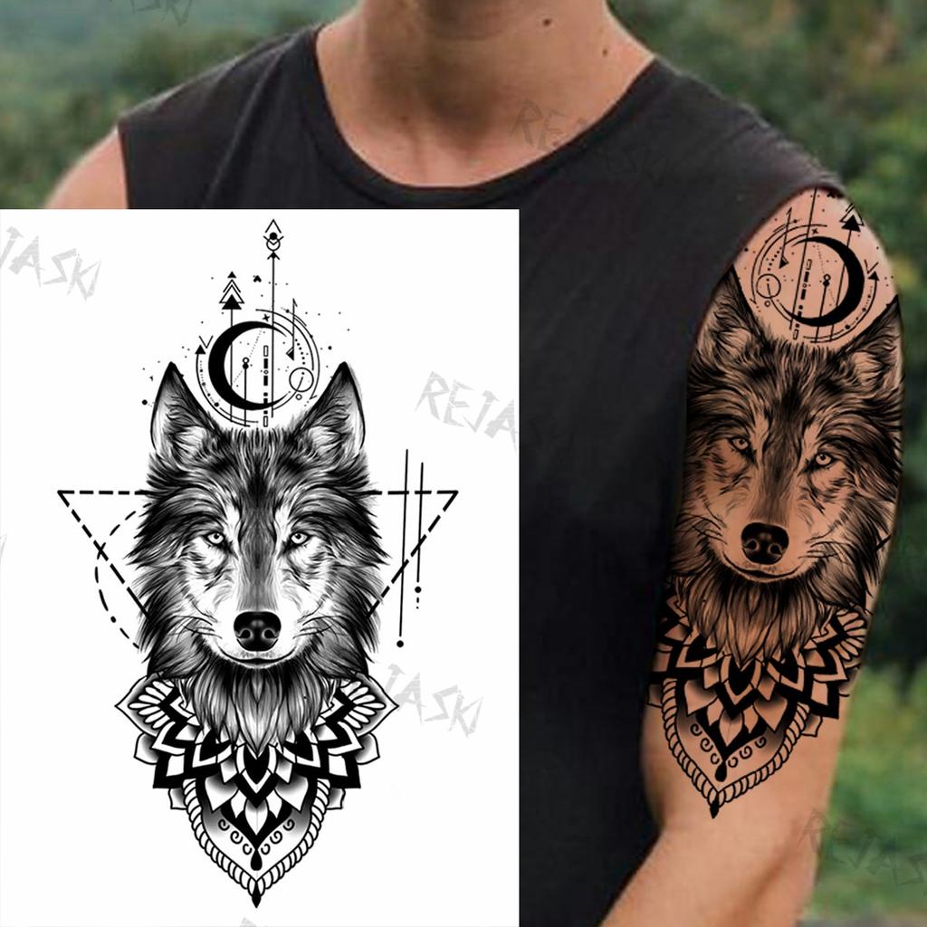 Nero Affascinante Leone Tatuaggi Temporanei Per Le Donne Adulti Realistico Tigre Lupo Mandala Bussola Falso Tatuaggio Adesivo Braccio Corpo Tatoos Acquista In Modo Economico — Spedizione Gratuita, Recensioni Reali Con Foto — Joom 1024_x_1024_jpg
