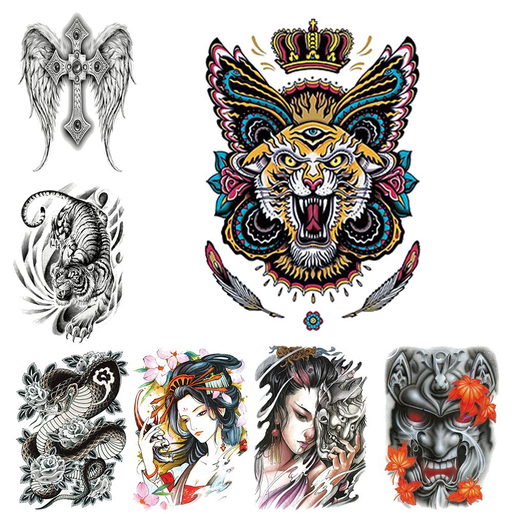 Sticker Large Back Chest Tattoo Sticker Geisha Dragon Tiger Tattoos Body Art Water Tattoo For Women Men Günstig Kaufen — Preis, Kostenloser Versand, Echte Bewertungen Mit Fotos — Joom 1000_x_1000_jpg
