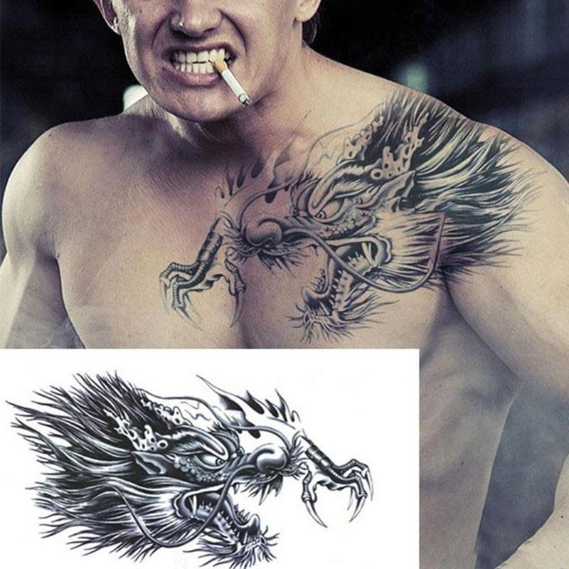 Drago Impermeabile Temporaneo Corpo Arte Braccio Spalla Petto Uomini Tatuaggio Grande Adesivo W8S2 Acquista In Modo Economico — Spedizione Gratuita, Recensioni Reali Con Foto — Joom 800_x_800_jpg