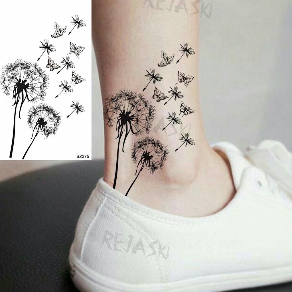 Tarassaco Nero Tatuaggi Temporanei Per Le Donne Ragazza Colibrì Piume Realistico Falso Tatuaggio Adesivo Polso Moda Lavabile Tatoo Acquista In Modo Economico — Spedizione Gratuita, Recensioni Reali Con Foto — Joom 1024_x_1024_jpg