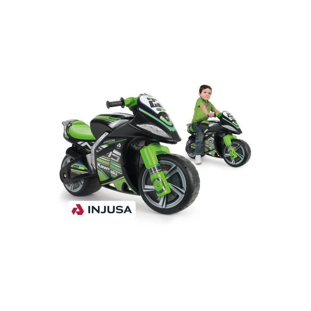 Buy INJUSA Child bike carrier black and green Foot To Floor Winner Kawasaki  at affordable prices, price 101 USD — 📦free shipping, ⭐real reviews with  photos — Joom