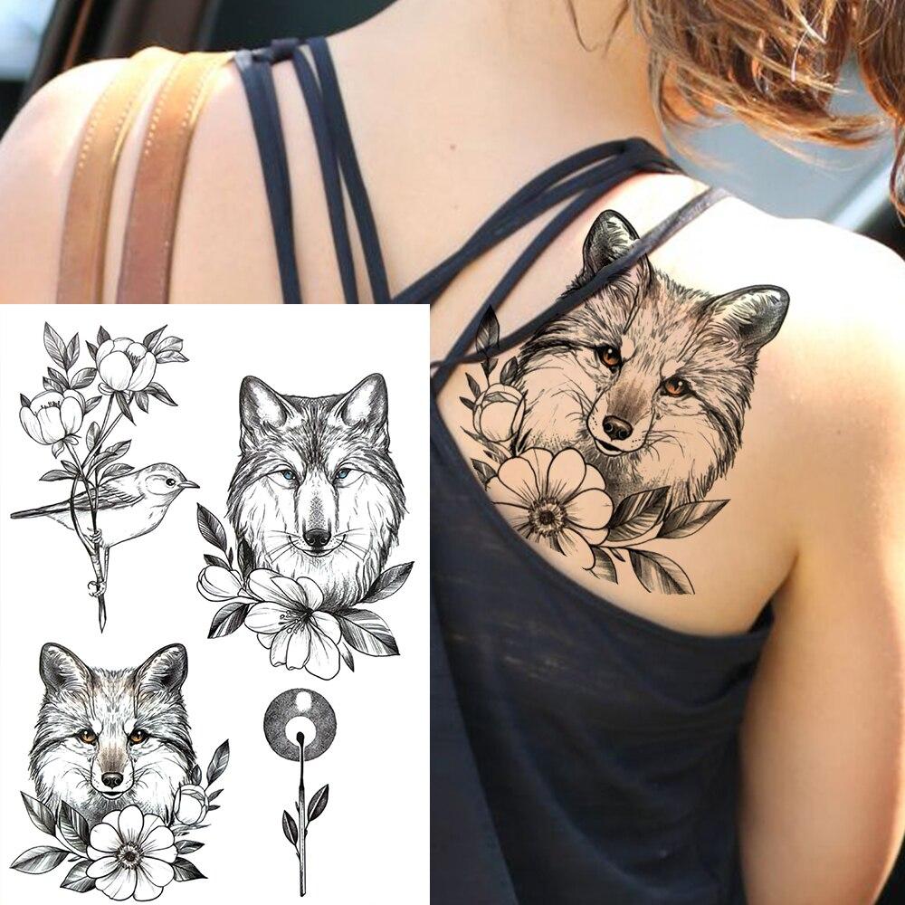 Diy Pfingstrose Blume Temporäre Tattoos Für Frauen Erwachsene Realistische Rose Spitze Kolibri Wolf Tattoo Aufkleber Rücken Arm Fake Tatoo Kits Günstig Kaufen — Preis, Kostenlose Lieferung, Echte Bewertungen Mit Fotos — Joom 1000_x_1000_jpg