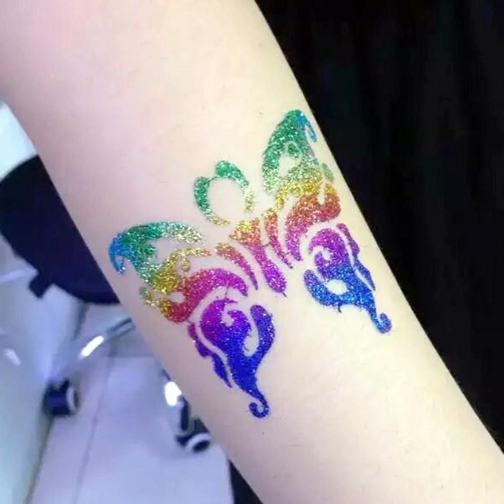 Une Fois Coloré Glitter Tattoo Gel Blanc Plastique Body Art Peinture Imperméable Outils De Maquillage Acheter À Prix Bas — Livraison Gratuite, Avis Réels Avec Des Photos — Joom 1000_x_1000_jpg