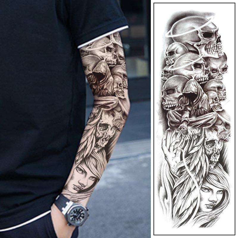 Impermeabile Temporaneo Tattoo Sticker Full Arm Large Size Dragon Geisha Flash Fake Tatto Per Uomini Donne Acquista In Modo Economico — Spedizione Gratuita, Recensioni Reali Con Foto — Joom 800_x_800_jpg