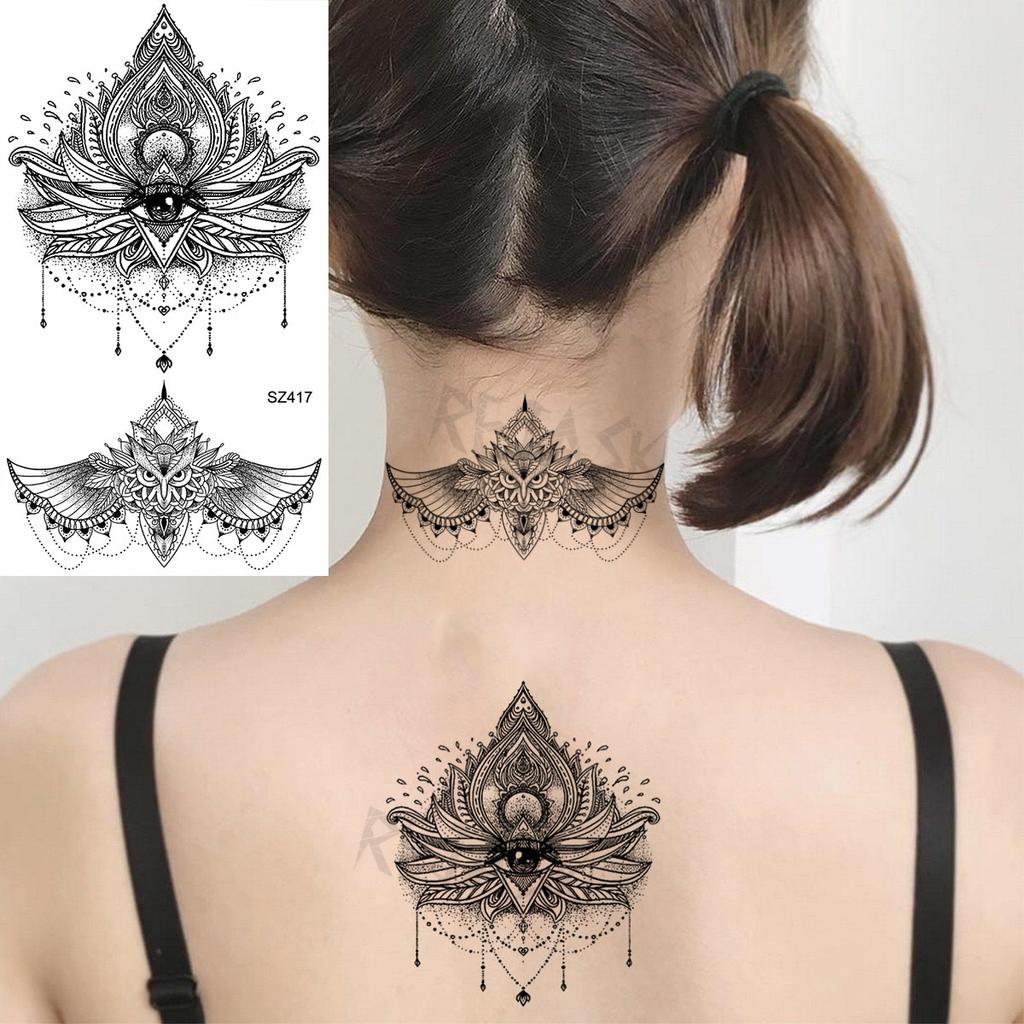 Nero Mandala Pendente Tatuaggi Temporanei Per Le Donne Adult Feather Unicorno Animale Falso Tatuaggio Adesivo Sexy Collo Impermeabile Tatoos Acquista In Modo Economico — Spedizione Gratuita, Recensioni Reali Con Foto — Joom 1024_x_1024_jpg