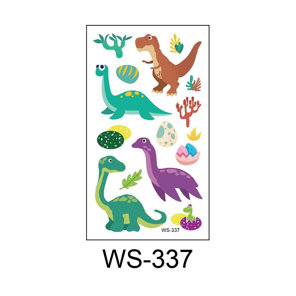 1 Sheet Cute Dinosaur Tattoo Stickers Children Body Art Cartoon Kawaii Kids Stationery Sticker Temporary Tattoos Acheter À Prix Bas — Livraison Gratuite, Avis Réels Avec Des Photos — Joom 1000_x_1000_jpg
