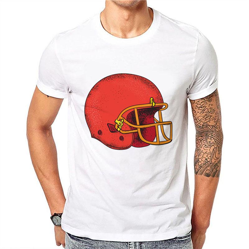 Compre Fashion Funny Print Men Tshirt Cotton American Football Helmet Tattoo Barato — Frete Grátis, Avaliações Reais Com Fotos — Joom 800_x_800_jpg