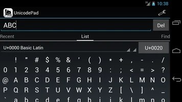 UnicodePad 2.10.4 untuk Android - Unduh