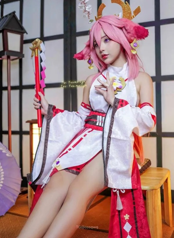 虞梅yuumeilyn 八重神子cosYae Miko – Genshin Impact[53P6V452M]