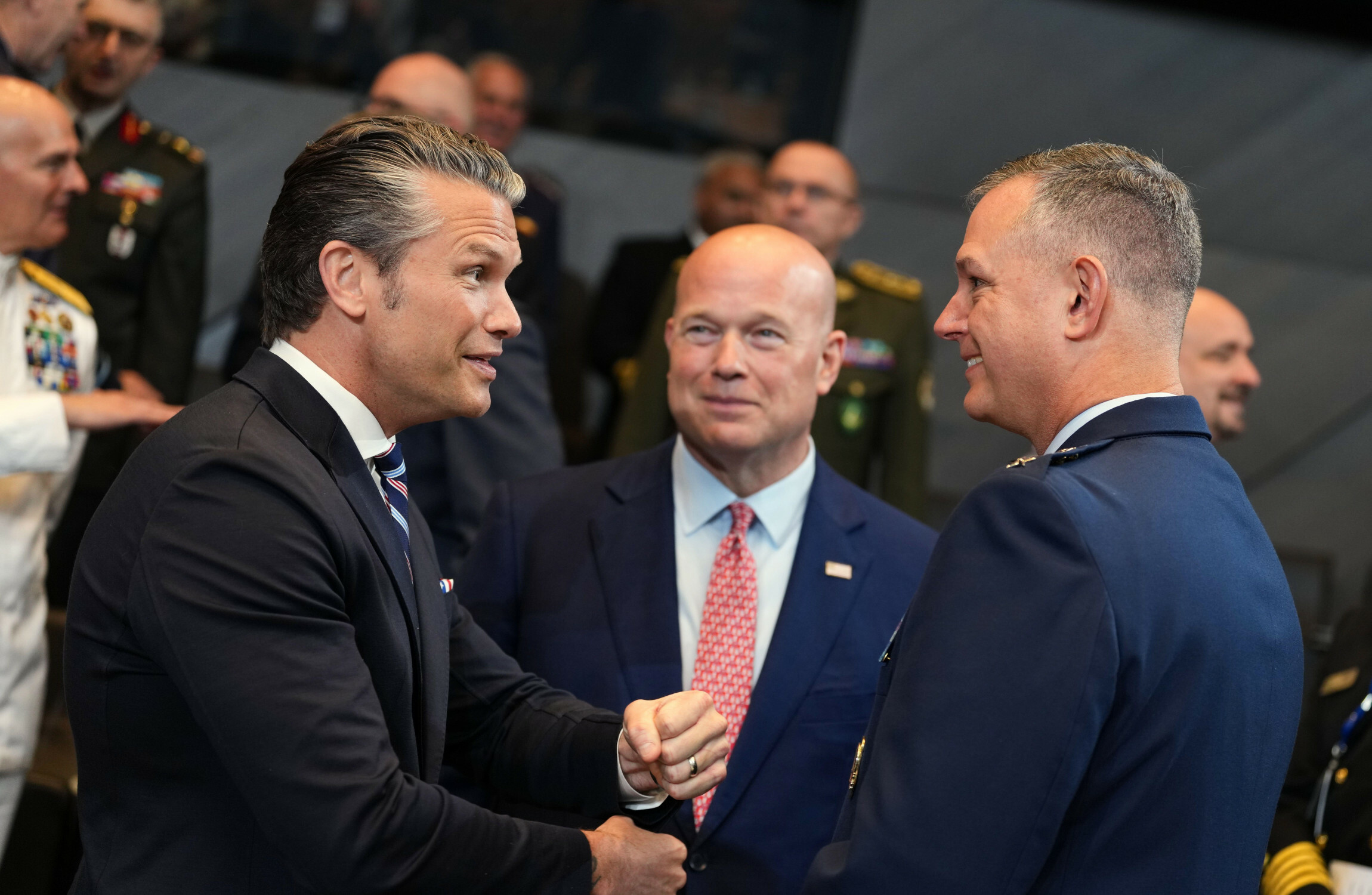 US Nato head spends his time “calming everyone down”