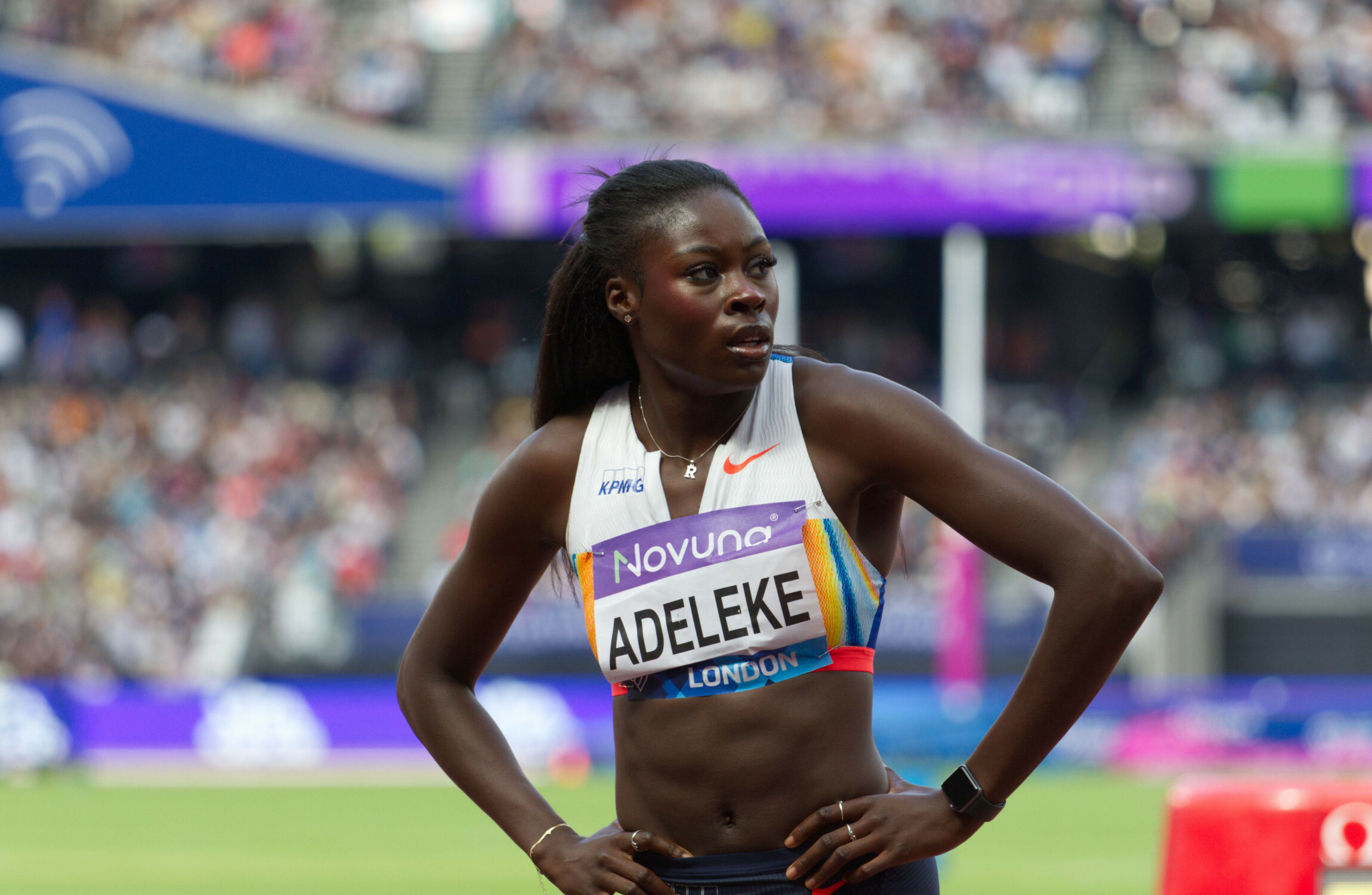 Adeleke struggles in Eugene after a year out