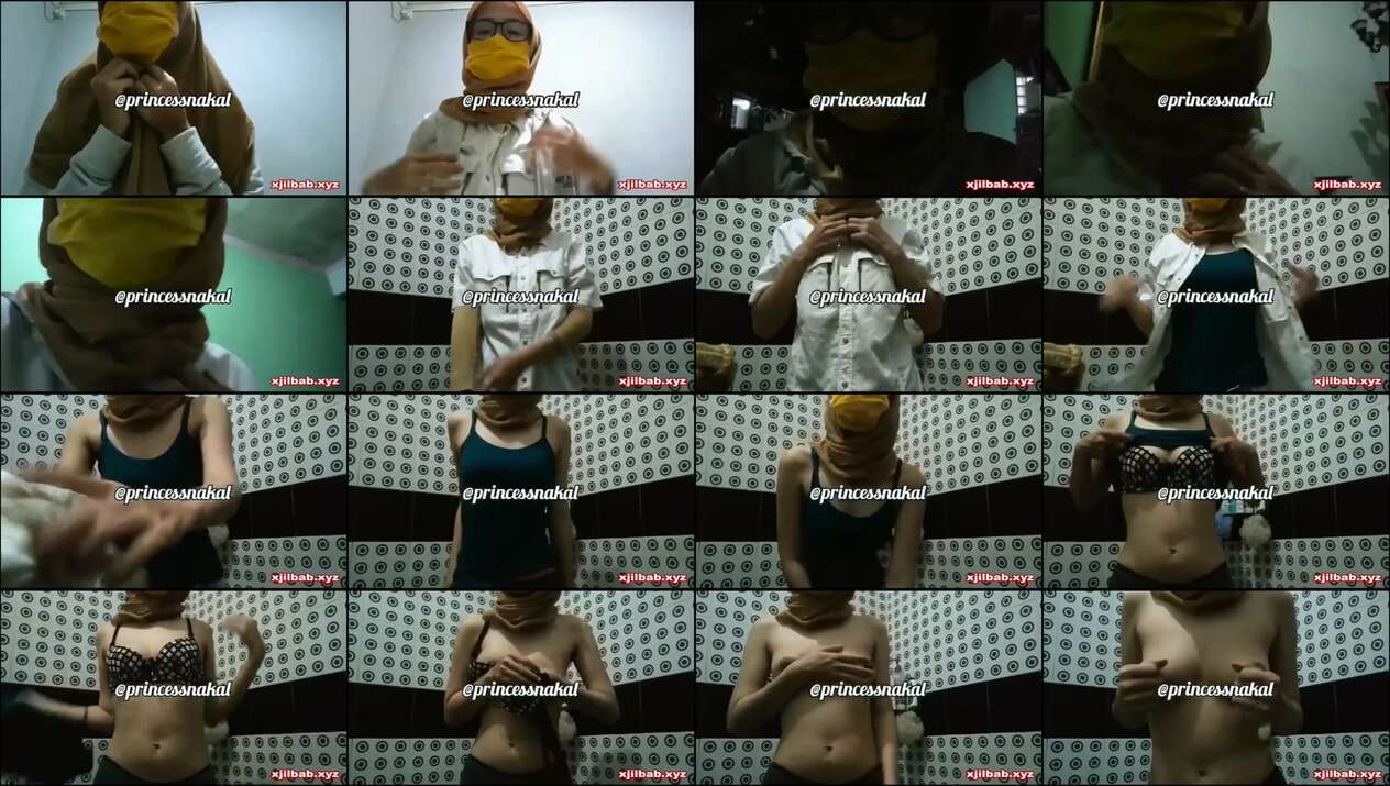 Poster for Neng Cia Hijaber Yang Lagi Viral Buka Baju X Jilbab Video