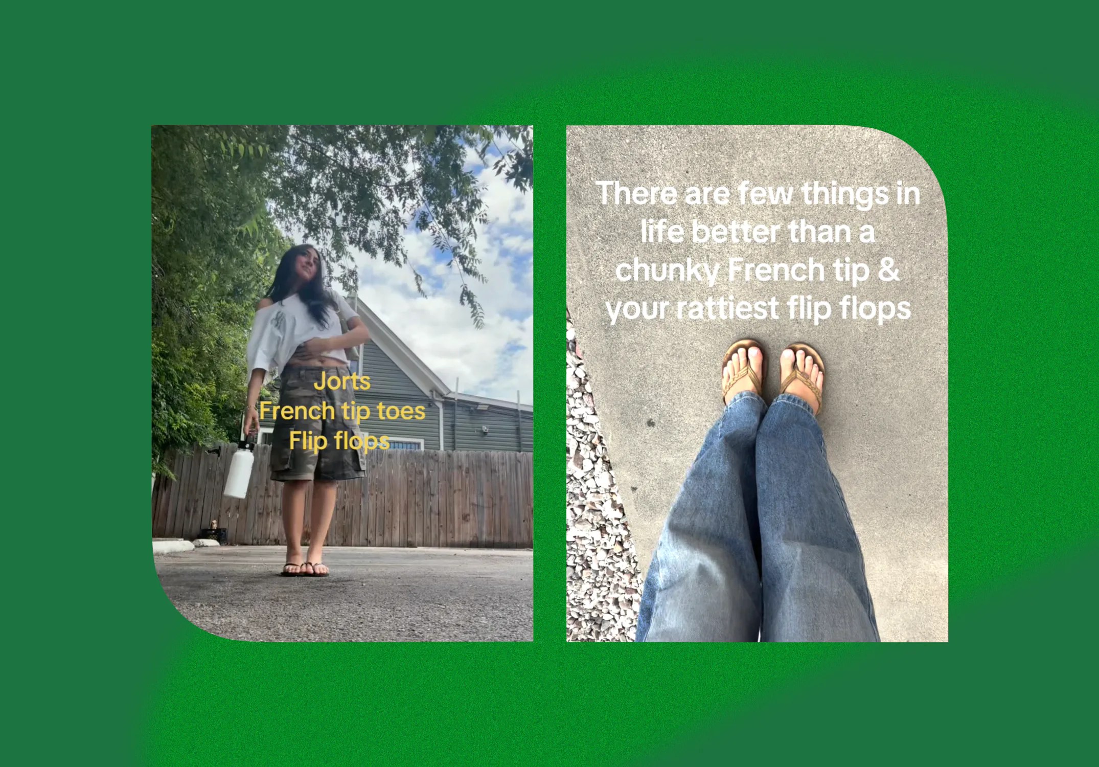 TikTok’s Tip: Elevate Your Flip-Flop Game with French Tip Pedicures