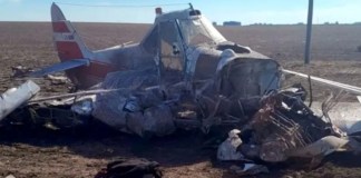 Entre Ríos: se estrelló una avioneta de fumigación el piloto fue hospitalizado