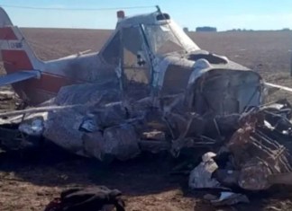 Entre Ríos: se estrelló una avioneta de fumigación el piloto fue hospitalizado