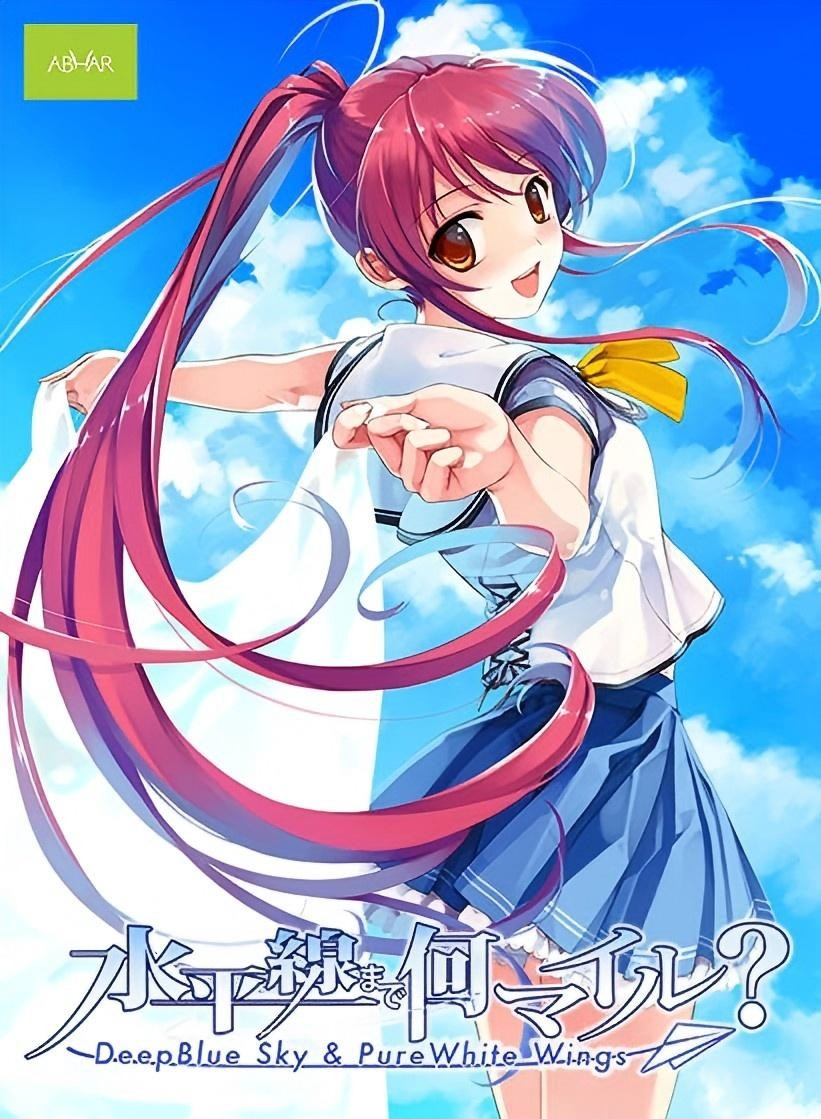 离水平线还有多远?- 深蓝的天空和洁白的翅膀 -