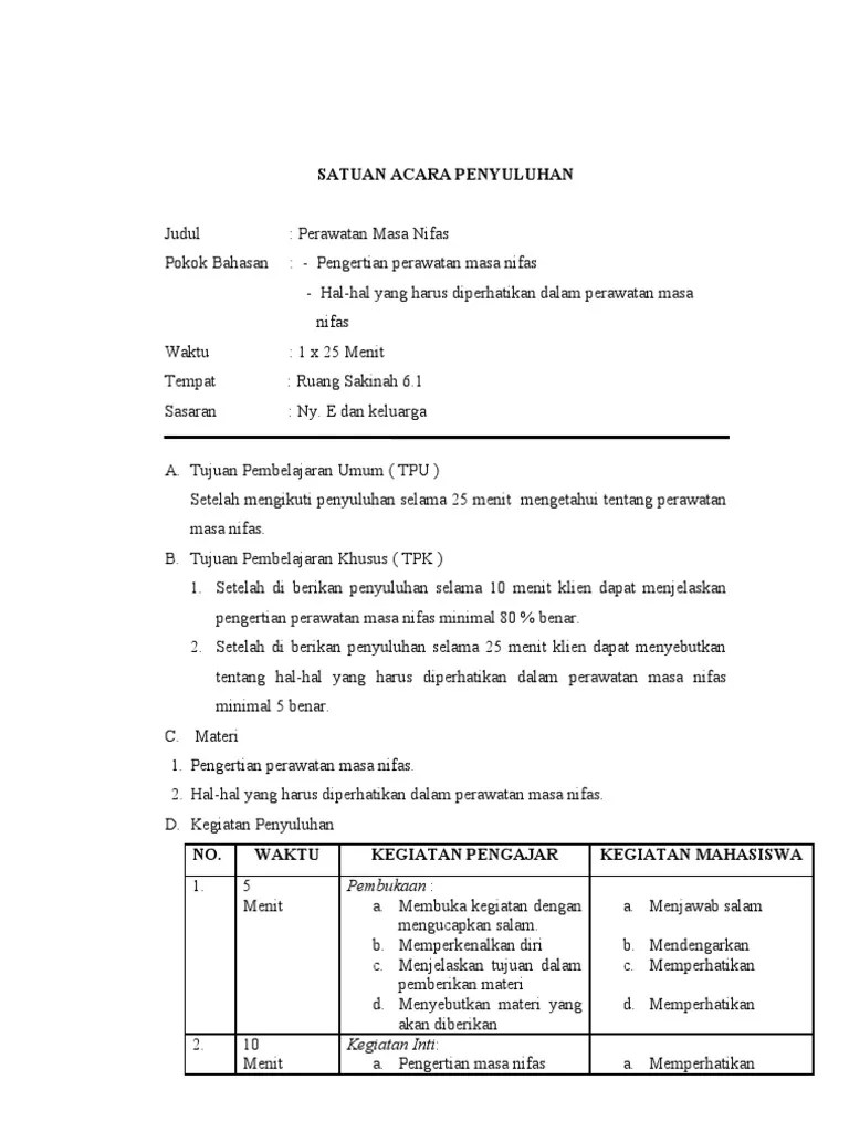 SAP Post Partum | PDF