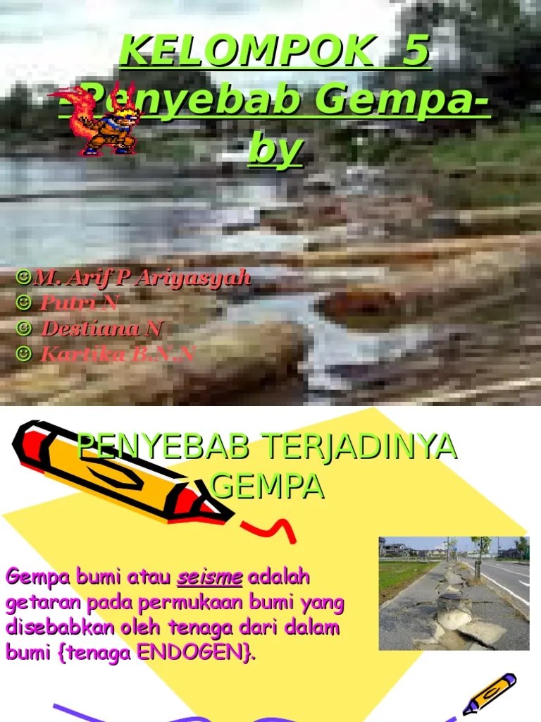 Sebab Gempa Bumi | PDF