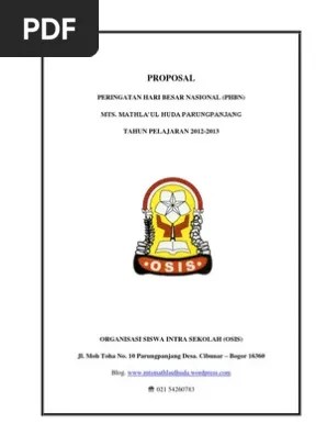 Prposal PHBN Hari Pahlawan | PDF