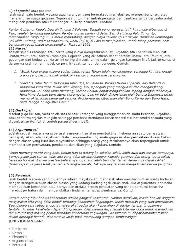 Karangan Bahasa Indonesia&hellip; | PDF