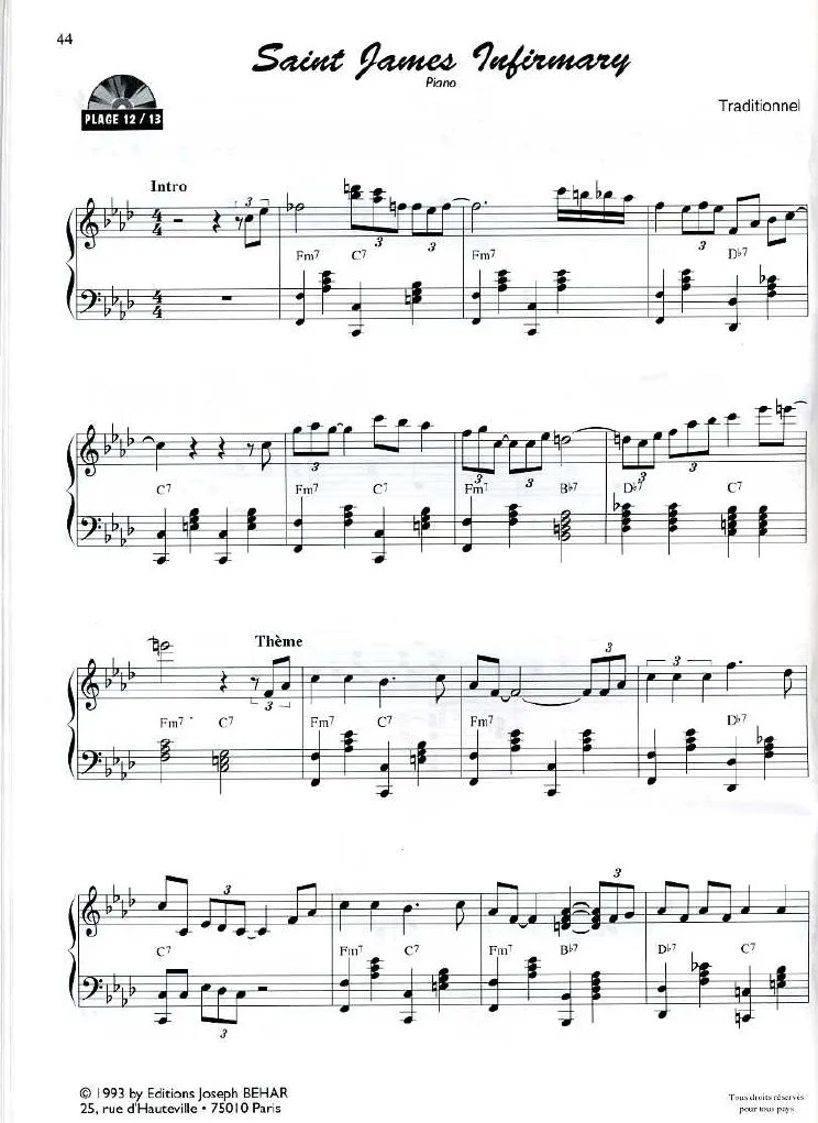 Saint James' Infirmary | PDF