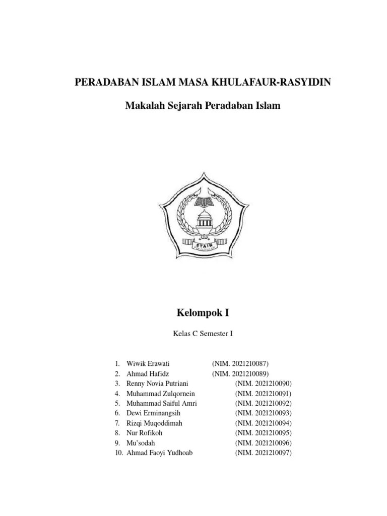 Ilmu Pengetahuan Pada Masa Khulafaur Rasyidin - Terkait Ilmu