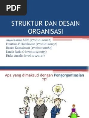 Struktur Dan Desain Organisasi | PDF