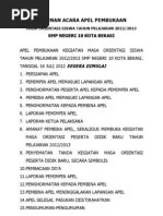 Susunan Upacara Hut Ri Ke 73 - Nusagates