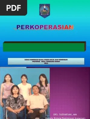 Bahan Penyuluhan Koperasi 2012 | PDF