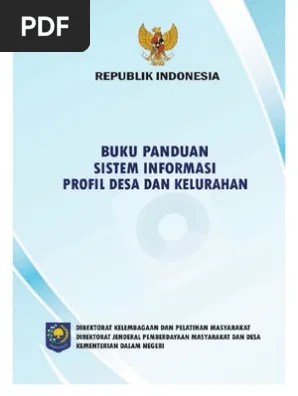 Buku Panduan SI-Prodeskel PMD | PDF