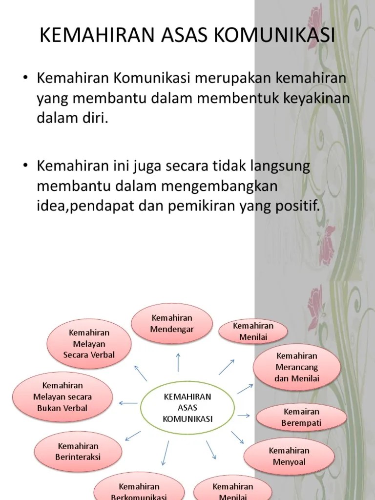 Kemahiran Asas Komunikasi | PDF