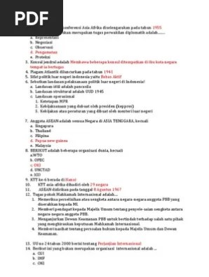 Soal PKN Kelas 11 Semester 2 | PDF