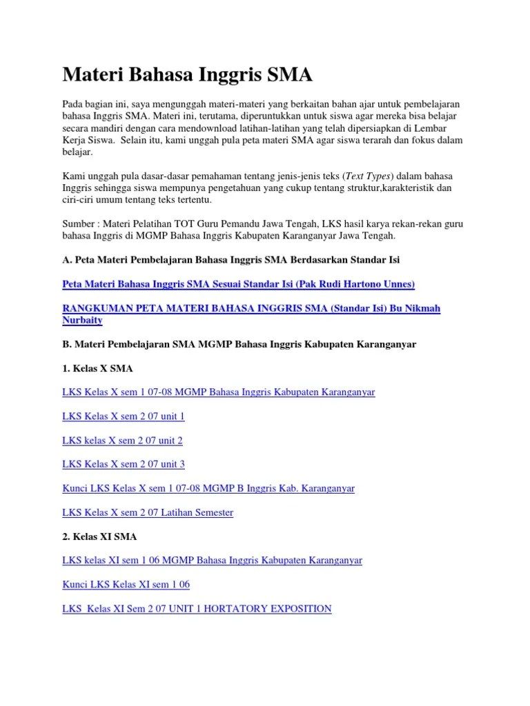 Materi Bahasa Inggris | PDF | Australia | Stimulan