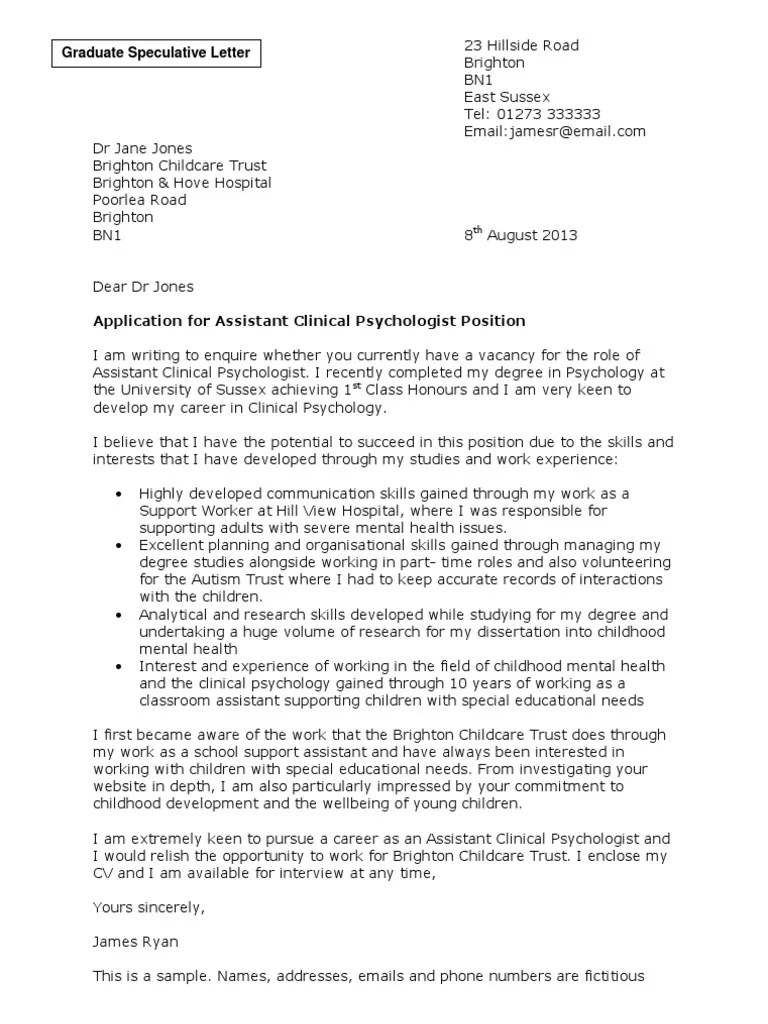 How To Get Clinical Psychology Work Experience