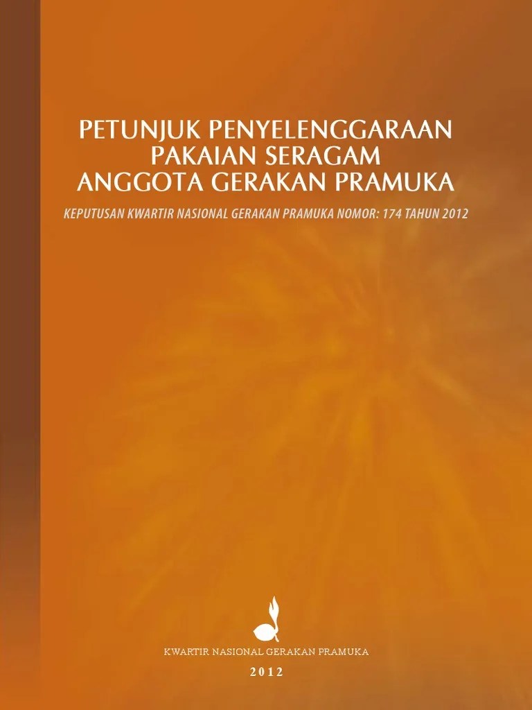 SK Kwarnas Nomor 174 Tahun 2012 Tentang Seragam Pramuka | PDF