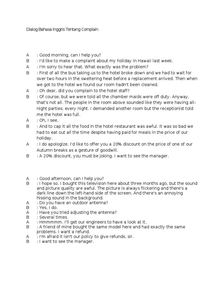 Contoh Percakapan Reservasi Hotel Dalam Bahasa Inggris - Temukan Contoh