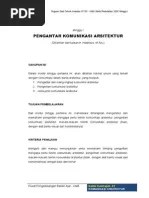 Pengantar Komunikasi Arsitektur | PDF