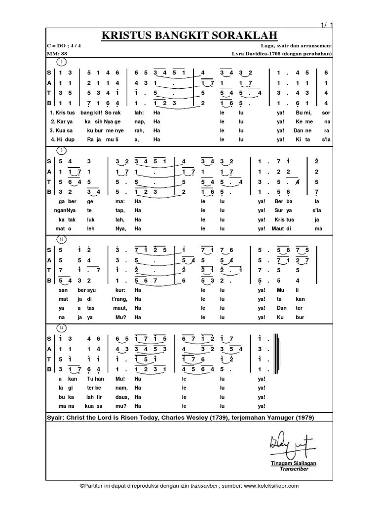 E8. Kristus Bangkit Soraklah | PDF