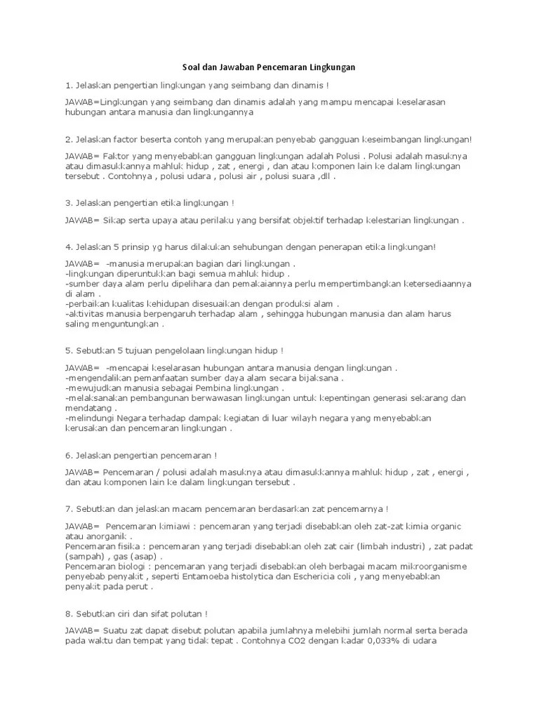 Menyebutkan Pengertian Dan Tujuan Proses Perbaikan Pada Pencemaran Tanah -  Sebutkan Mendetail