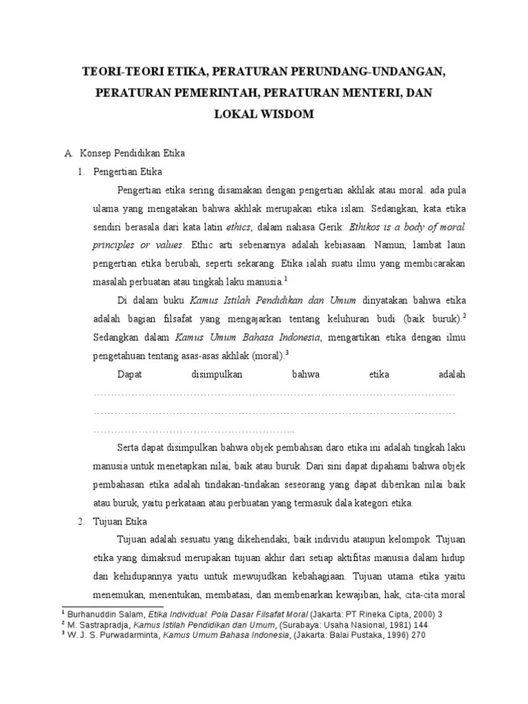 Politik Dan Etika Pendidikan Islam | PDF