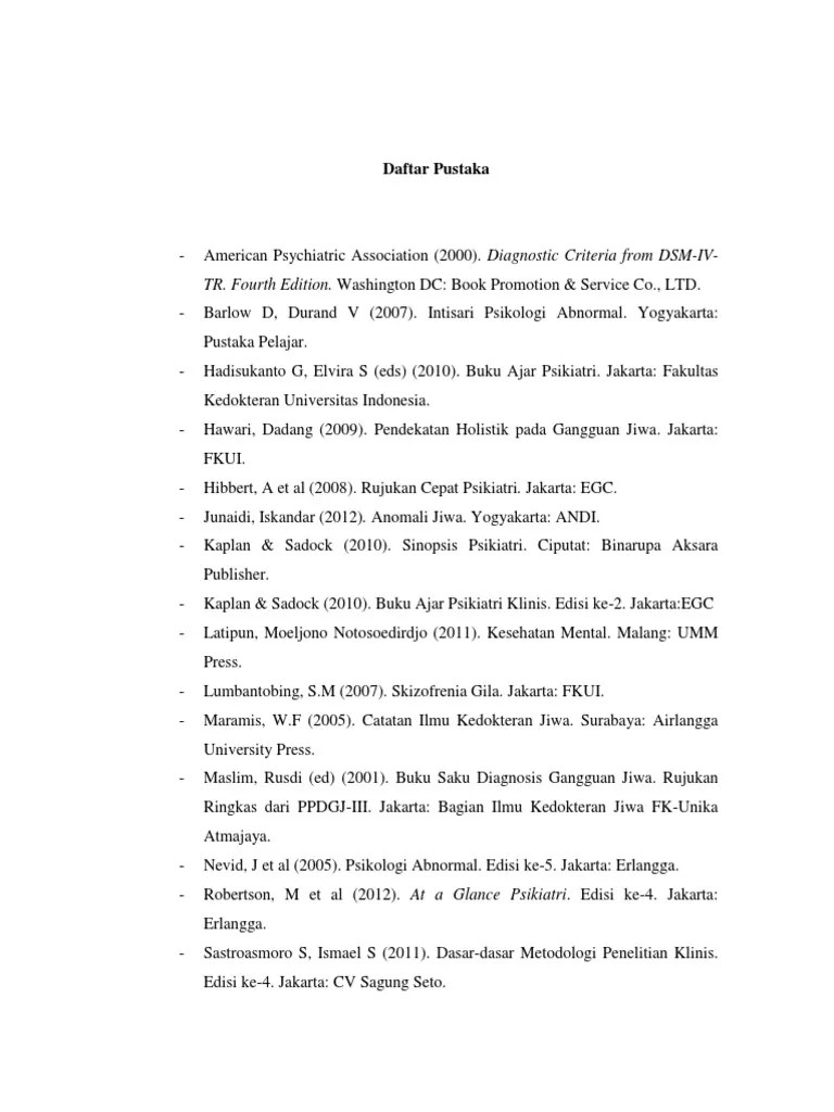 Daftar Pustaka NEW | PDF