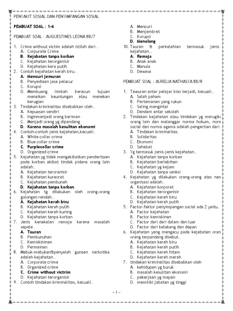 Soal Latihan Ips - Peristiwa-Peristiwa Sekitar Proklamasi Dan Terbentuknya  Nkri. | PDF