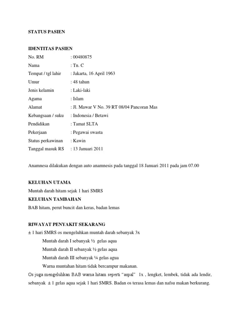 Status Pasien | PDF