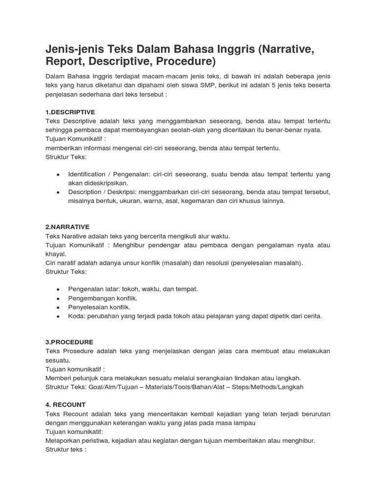 Macam Macam Ukuran Dalam Bahasa Inggris - Berbagai Ukuran