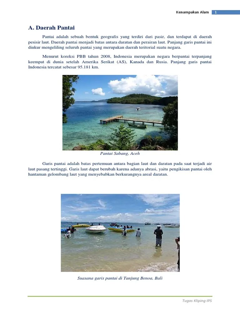 Tugas Ips (Yg Lengkap) | PDF