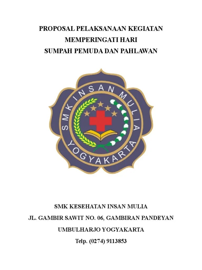 Proposal Kegiatan Peringatan Sumpah Pemuda Dan Hari Pahlawan | PDF