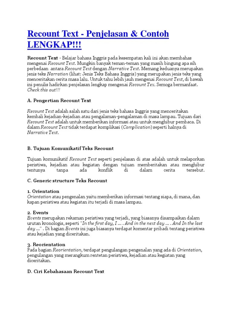 Pengertian Report Text Dalam Bahasa Inggris Dan Artinya
